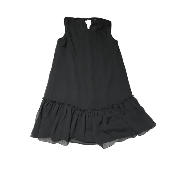 Tommy Hilfiger Dresses & Skirts - Tommy Hilfiger Black Sleeveless‎ Ruffle Hem Dress Women Sz 14 Little Black dress